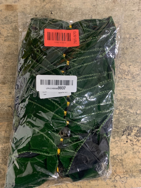 Photo 1 of 16 Pcs 6Inch Large Christmas Velvet Bows Rustic Wreath Gift Bows Vintage Xmas Velvet Ribbon Bow Holiday Ornaments for Christmas Tree Garland DIY Craft Wrapping Decor (Green)