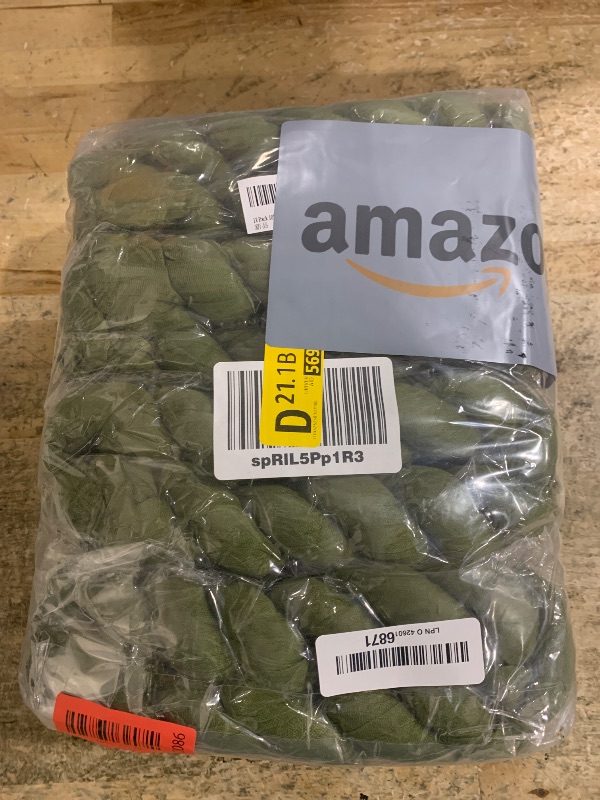 Photo 1 of 12 Pack 10Ft Cheesecloth Table Runner 35x120 Inch Boho Gauze Table Runner Rustic Cheese Cloth Long Romantic Table Runners for Wedding Bridal Shower Birthday Party Table Decor (Grass Green)