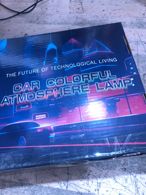 Photo 1 of **********INCOMPLETE, FOR PARTS ONLY***********
Dreamcolor Acrylic Interior Car LED Strip Light with Wireless APP, RGB 10 in 1 with 175 inches 612 LEDs Fiber Optic Car Ambient Lighting Kits, Dynamic Chasing Music Sync Neon LED Strip Lights for Car