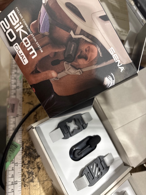 Photo 1 of Sena BiKom 20 Ultimate Cycling Communication System, Lightweight - Weighing Only 20 Grams (Black, Dual Pack)