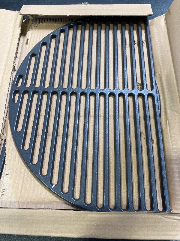Photo 1 of 18-7/8 Cast Iron Cooking Grids Grates Replacement Parts for Primo Oval XL Grills Primo 361
