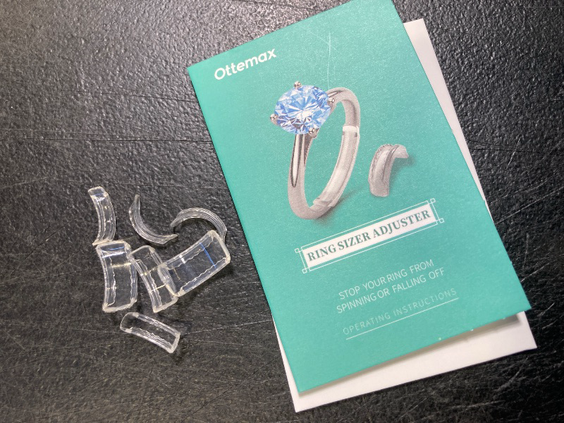 Photo 1 of Ring Sizers for Loose Rings, 8 Pack 8 Sizes, Ring Size Adjuster, Invisible Ring Guards for Women and Men, Ring Resizer with Polishing Cloth?Fits Bands Width to 1-8mm
