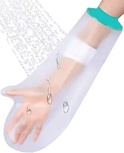 Photo 1 of Cast Covers for Shower Arm, Waterproof Arm Cast Covers for Shower Adult, Reusable Cast Shower Cover Arm, Comfortable Cast Protector for Shower Arm Adult, Cast Bag for Bandages, Dressings
