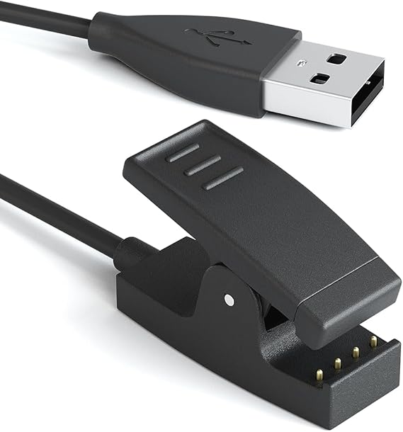 Photo 1 of Charging Clip Compatible with Garmin Approach S20/G10 GPS Golf Watch and Vivomove HR/Lily/Forerunner 230 235 630 30 35 35J 645 735xt Watch USB Data Sync Charge Cradle Dock Charger Clip Charging Cable
