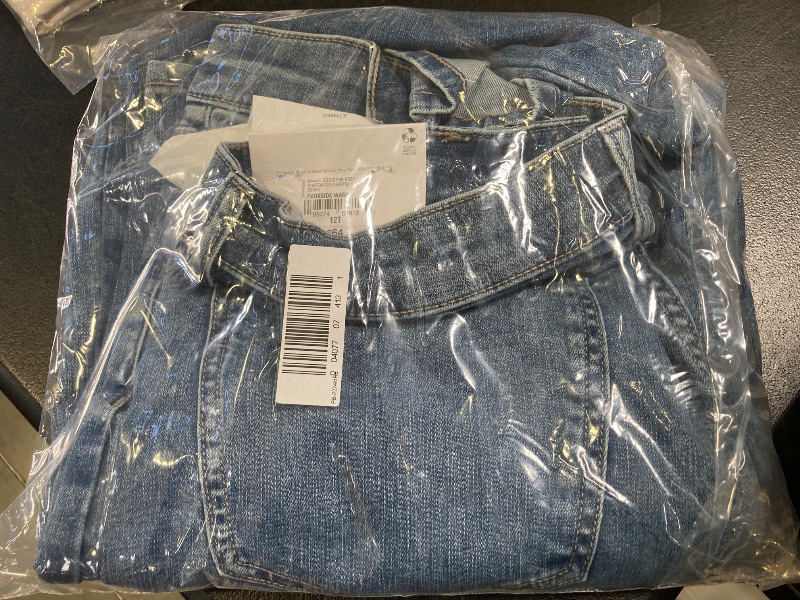 Photo 1 of Liz Claiborne - Tall Women's High Rise Wide Leg Jean, 12 Tall, Blue
