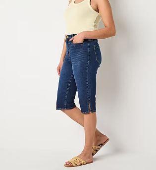 Photo 1 of a.n.a High Rise Crop Skinny Denim Pants - 14 
