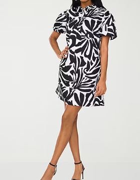Photo 1 of MSK Women's Short Sleeve Abstract Shift Dress - L