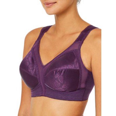 Photo 1 of Playtex 18 HourĀ® Ultimate Shoulder Comfort Wireless Full Coverage Bra 42C Purple