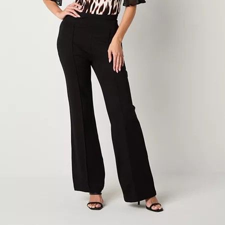 Photo 1 of Bold Elements Womens Flare Regular Fit Pull-on Pant, X-small, Black
