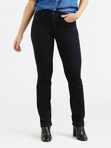 Photo 1 of Jeans 314 Soft Black Shaping Straight Levi's - 34 x 32