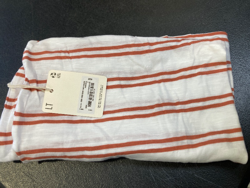 Photo 1 of a.n.a Sunny Stripe Redwood Sleeveless Tank Shirt - LT