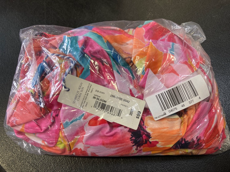 Photo 1 of Sonnet Shores Floral Swim Dress Plus, 20w, Pink

