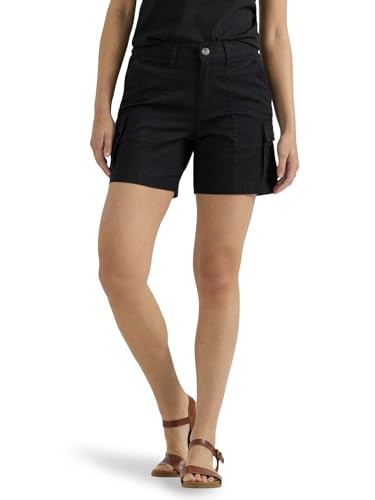 Photo 1 of Women's Lee Ultra Lux Comfort Flex-to-Go Relaxed Fit Cargo Shorts - 8 M
