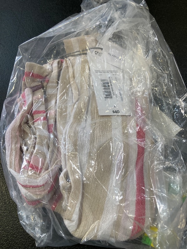 Photo 1 of Liz Claiborne Women's V Neck Short Sleeve Blouse, Large, White
