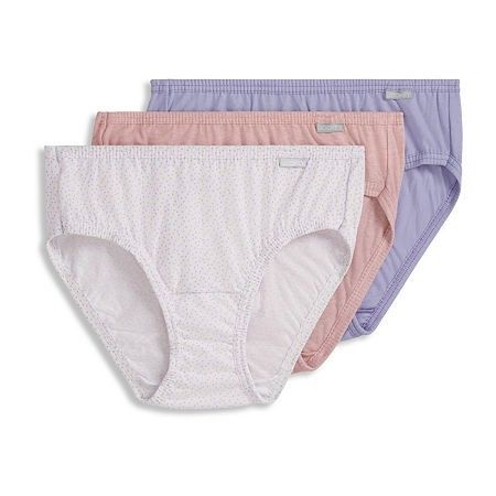 Photo 1 of Jockey Elance Bikini - 3 Pack- 1489, 7, White
