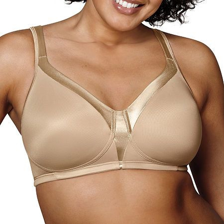 Photo 1 of Playtex Full Figure 18 Hour Sleek & Smooth Wireless Bra 40C, Online Only - Nude (Nude 4)
