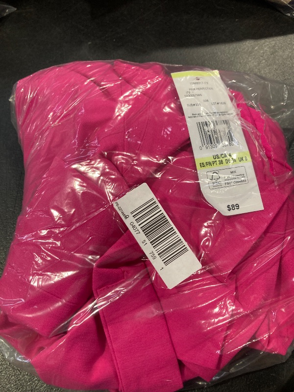 Photo 1 of Black Label by Evan-Picone Women's Classic Fit Double Breasted Suit Jacket, 4, Pink
