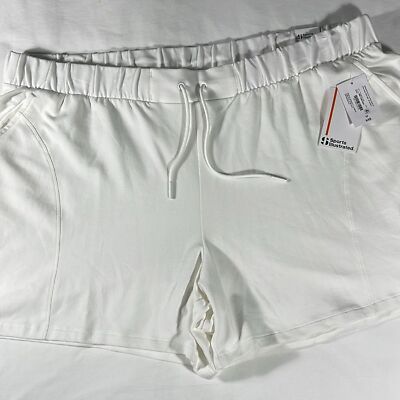 Photo 1 of Sports Illustrated Women's White Pull-On Drawstring Elastic - 2X 