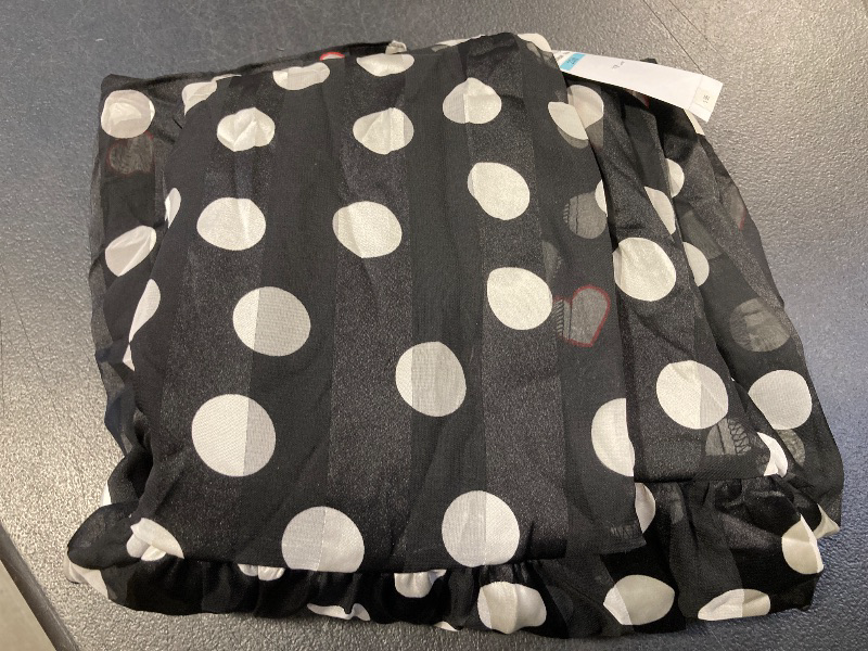 Photo 1 of London Style Women's Sleeveless Dots MIDI Fit + Flare Dress Plus, 20w, Black