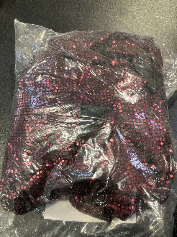 Photo 1 of Studio 1 Women's 3/4 Sleeve Sequin Shift Dress, Large, Red
