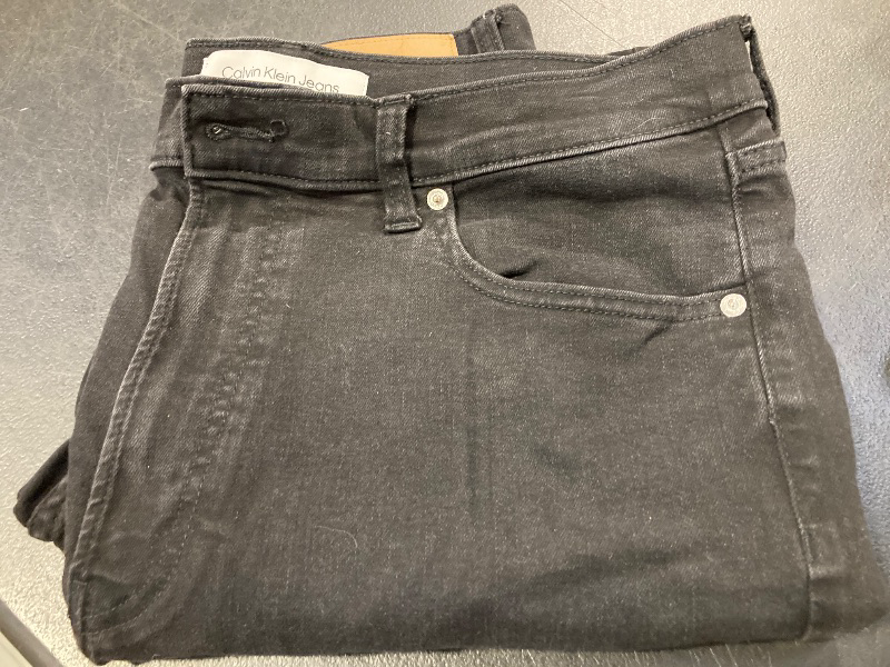 Photo 1 of Calvin Klein Black Men's Jeans Slim Straight Fit - W36 x L30
