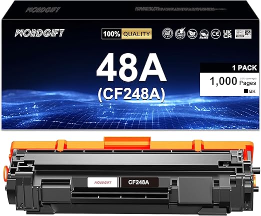 Photo 1 of 48A CF248A Compatible Toner Cartridge Replacement for HP 48A CF248A Work with Laserjet Pro M15w M15a M16w M16a Toner Laserjet MFP M28w M28a M29w M29a M30w M31w Printer (Black, 1 Pack)
