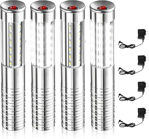 Photo 1 of 4 Pieces Bottle Service Lights, Rechargeable Bottle Sparklers, Reusable Bottle Girl Lights, Champagne Bottle Service Sparklers for Bar Nightclub Concert Birthday Wedding Party
