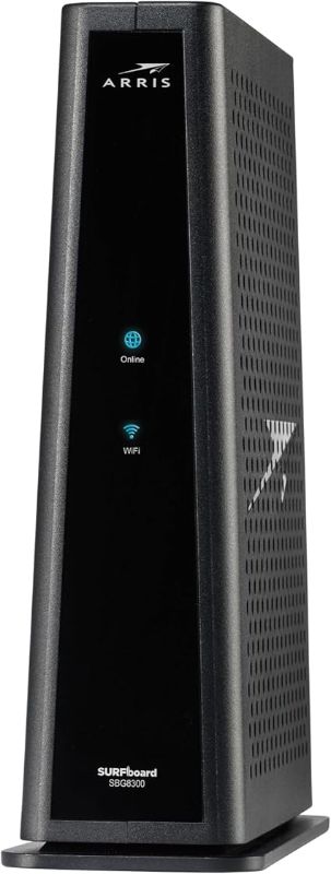 Photo 1 of ARRIS (SBG8300) - Cable Modem Router Combo - Fast DOCSIS 3.1 Gigabit & AC2350 WiFi ,Comcast Xfinity, Cox, Spectrum & more, 1 Gbps Max Internet Speeds , 4 OFDM Channels
