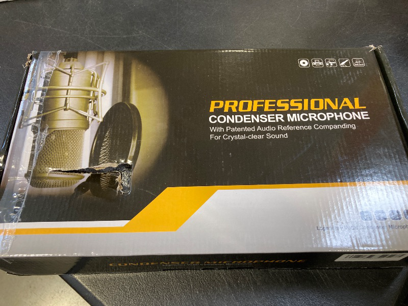 Photo 1 of SINWE Podcast Microphone Bundle, BM-800 Condenser Mic with Live Sound Card Kit, Podcast Equipment Bundle with Voice Changer and Mixer Functions for PC Smartphone Studio Recording & Broadcasting