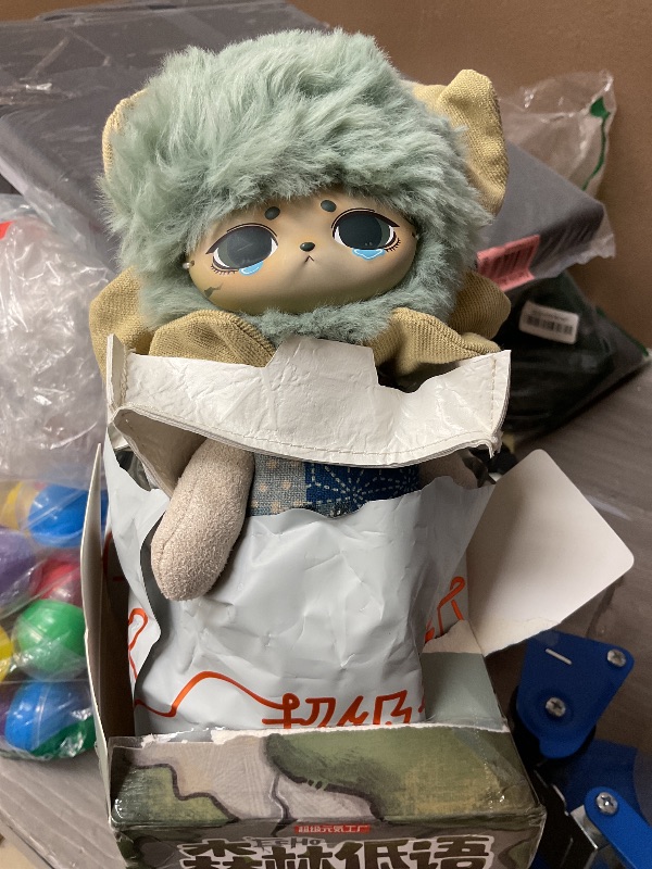 Photo 1 of CALEMBOU Plush Doll Blind Box, 8'' Echo Forest Whispers Series Stuffed Animal Handmade Plush Toys, Kawaii Mystery Collectible Toys Cute Soft Charm Christmas Birthday Gifts (Forest Whispers Series)