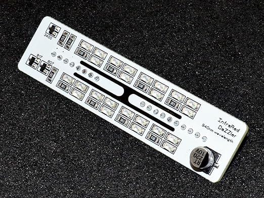 Photo 1 of Flipper Zero IR Blaster Dazzler Booster Bazzuka 940nm Wavelength Infrared Signal Module, High-Intensity 24 LEDs Transmitter Extension
