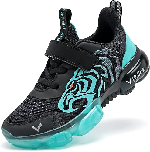 Photo 1 of JMFCHI Boys Girls Kids' Sneakers Knitted Mesh Sports Shoes Breathable Lightweight Running Shoes for Kids Fashion Athletic Casual Shoes - 33 
