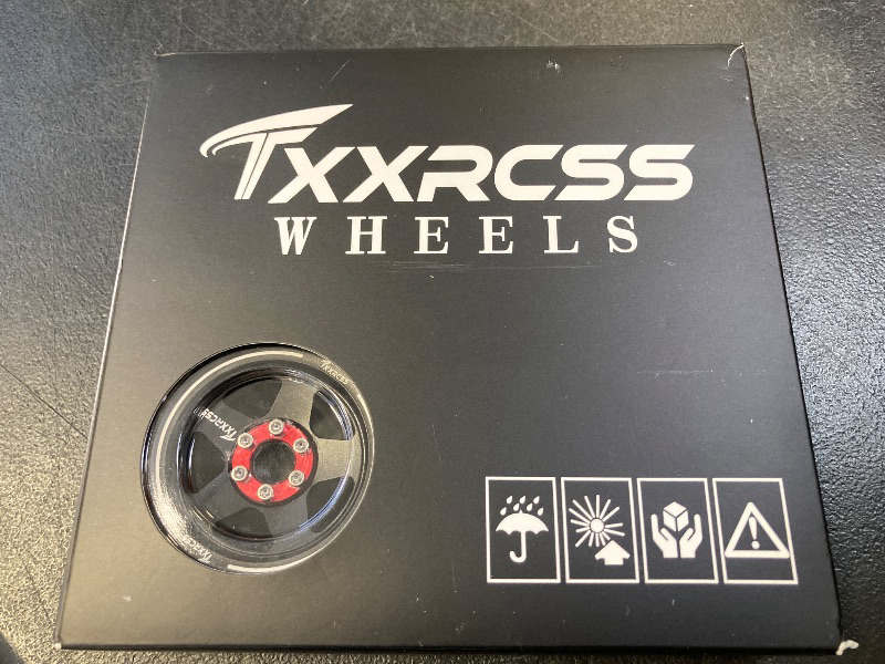 Photo 1 of Adjustable 2 Offsets RC 2.2 Beadlock Wheels Rims Hub 1/10 Crawle Car Wheel Aluminum Upgrades for Gen8 Everest Gen 7 Pro / SCX10 Trx4m(4PC) (Black)

