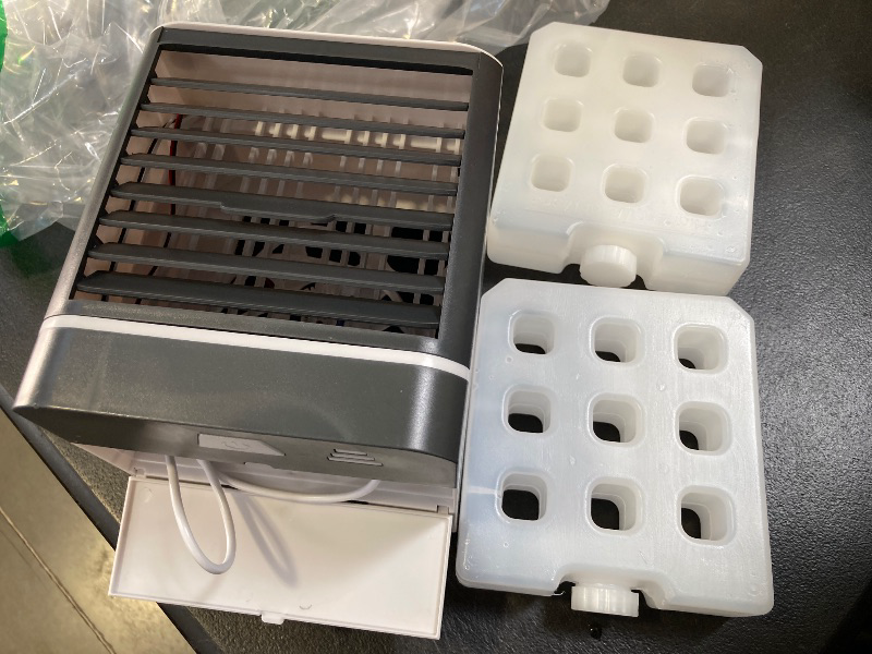 Photo 1 of Portable Air Conditioners Fan, Anti-leakage Water Mini Air Cooler with 3 Speeds, Personal Air Conditioner for Room Desk Office Home Tent(JL0902)
