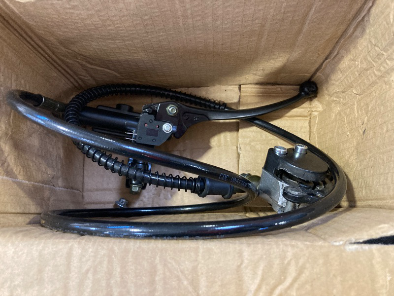 Photo 1 of ITEM IS MISSING PARTS, UNSURE WHAT PARTS ARE MISSING -----------------------------------------------HOLATO 50 Inch Upgraded Hydraulic Brake Master Cylinder Caliper System with Brake Pads for 97cc 2.8HP Baja Doodle Bug Dirt Bug DB30 Blitz Mini Bike Mini Mo