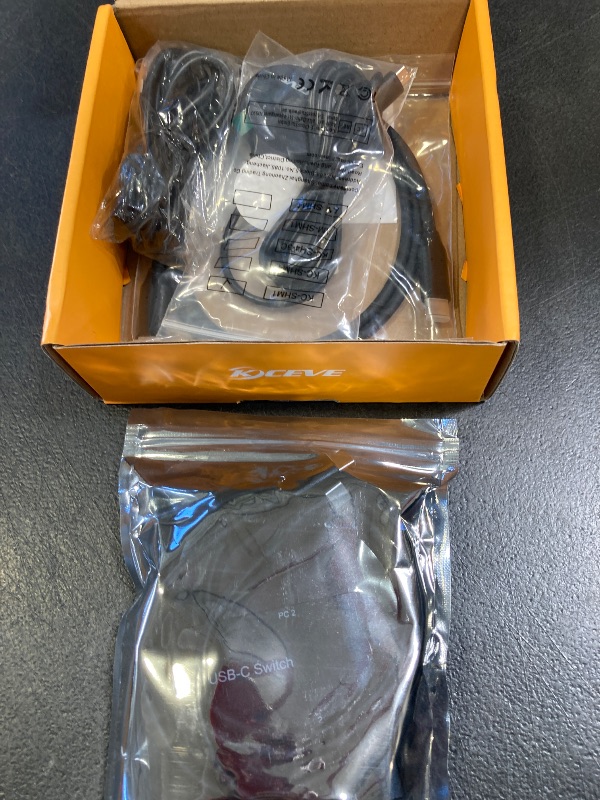 Photo 1 of USB C Switch, Bi-Directional USB C Switcher 2 Computers, MLEEDA USB Type C KVM Switch 8K@60Hz 4K@120Hz Video/10Gbps Data Transfer/100W Charging, Compatible with Thunderbolt Device,2 USB-C Cables Included