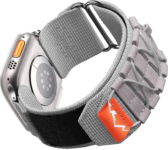 Photo 1 of Odbeai Band Compatible with Apple Watch Ultra 2/Ultra Bands 49mm for Men, Rugged Band Compatible with Apple Watch Band 44mm 45mm 46mm 42mm, Nylon Strap for iWatch SE 2/SE/Series 10/9/8/7/6/5/4/3/2/1
