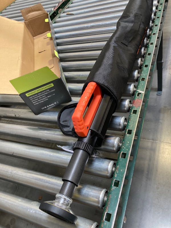 Photo 1 of  SYLSTAR 360° Rechargeable Work Light with Remote &Telescopic Stand (8.4Ft), 3000LM Ultra Bright 3CCT Dimmable, 6000mAh Battery, Portable Camping Light for Jobsite Workshop Sports Emergencies 