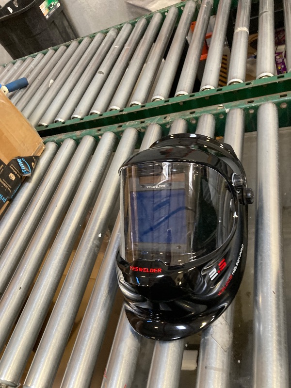 Photo 1 of  YESWELDER Auto Darkening Welding Helmet with SIDE VIEW, 180° Panoramic View, 1/1/1/1 True Color Solar Powered Welder Hood, Wide Shade 3/5-9/9-13 Welder Mask for TIG MIG ARC CUT and GRIND, LYG-Q800D 