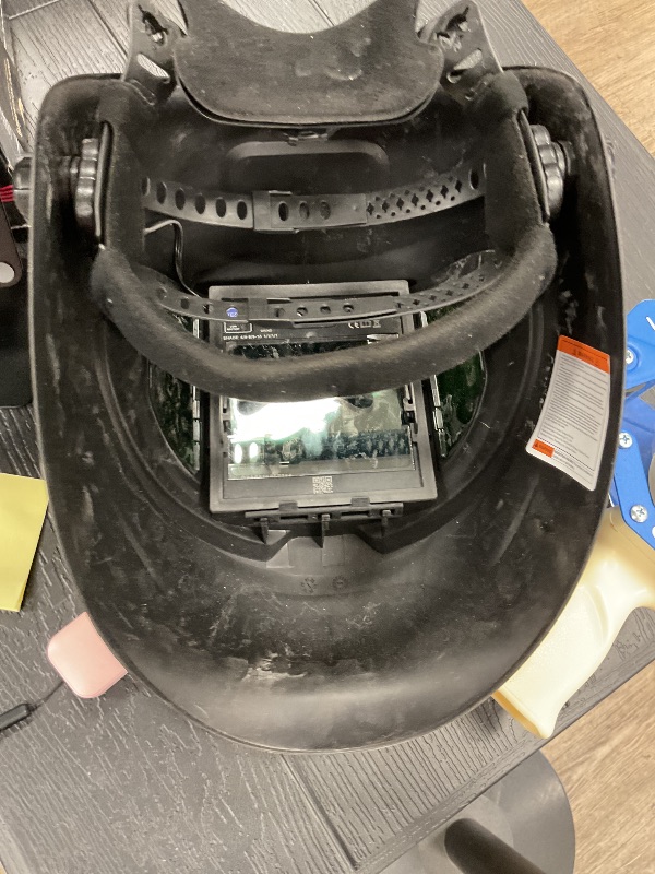 Photo 1 of  YESWELDER Auto Darkening Welding Helmet with SIDE VIEW, 180° Panoramic View, 1/1/1/1 True Color Solar Powered Welder Hood, Wide Shade 3/5-9/9-13 Welder Mask for TIG MIG ARC CUT and GRIND, LYG-Q800D 