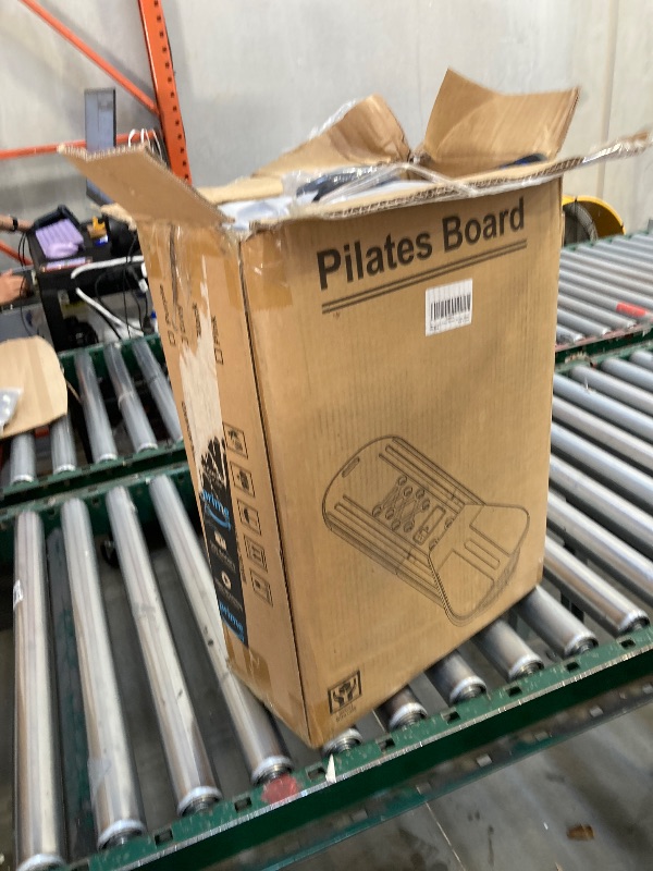 Photo 1 of  Pilates Reformer Board Set for Home Workout, Multifunctional Portable Foldable Pilates Board for Small Spaces, Extra Complimentary Tension Straps, Full Body Workout for Women/Men 