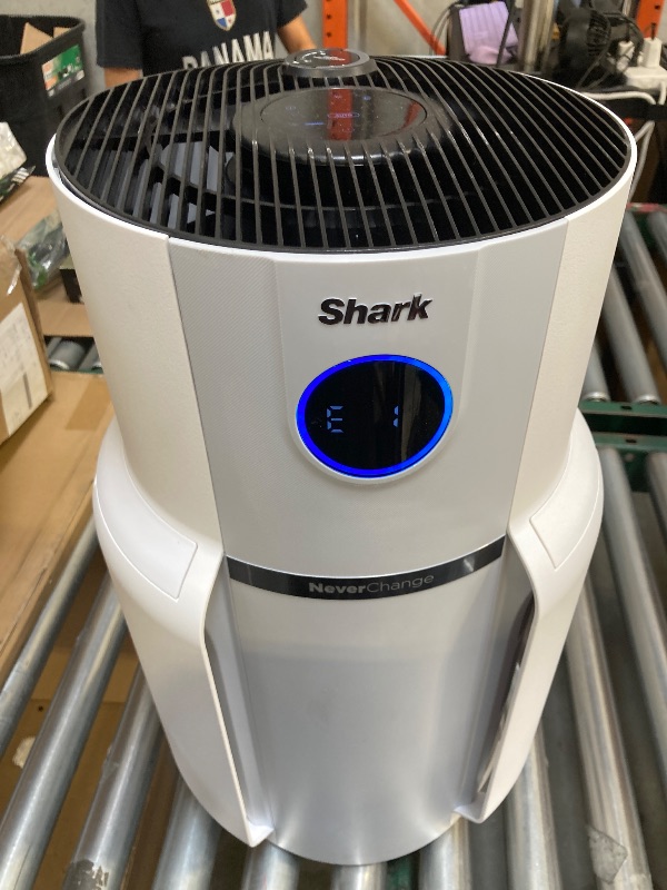 Photo 1 of  IT DOES SAY E1 ERROR 1 MIGHT NEED TO BE RESETUP -----------------------------------------------------Shark Air Purifier for Home with NeverChange(5-Year) HEPA Air Filter, 1400 sq. ft. for Powerful Multi-Room Purification, Filters Smoke, Captures 99.98% o