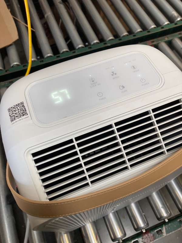 Photo 1 of KNKA 2500 Sq.Ft Dehumidifiers for Home with Drain Hose Max 34 Pints, Dehumidifier for Basement, Bedroom, Bathroom, Large Room, Three Modes, Intelligent Humidity Control, Dry Clothes, 24HR Timer