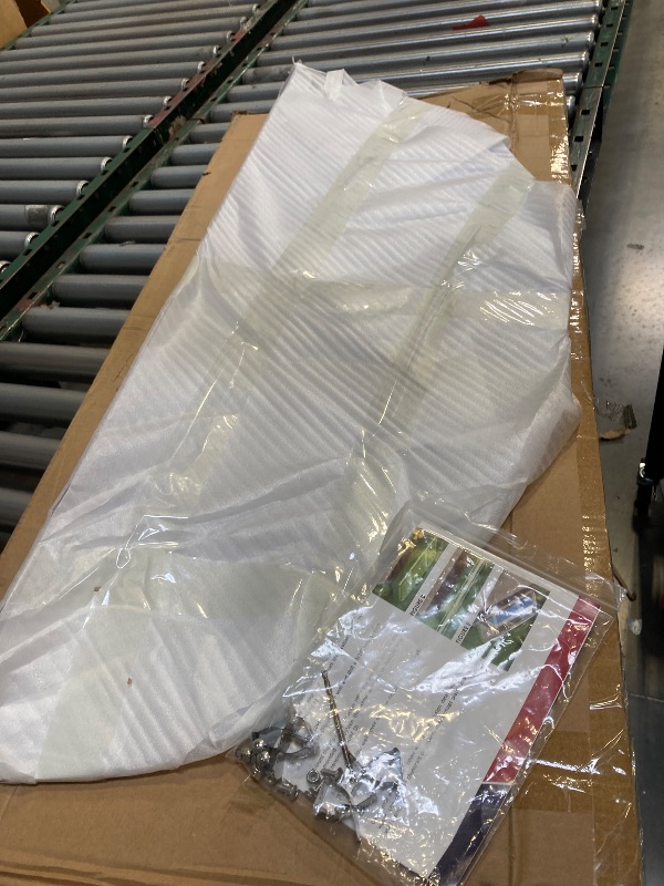 Photo 1 of  Basement Window Well Covers Outside, Heavy-Duty Egress Window Well Cover Clear, All-Weather Against Debris, UV Resistant, Tear-Resistant, Waterproof, Windproof (Only Cover)41" X 16" 