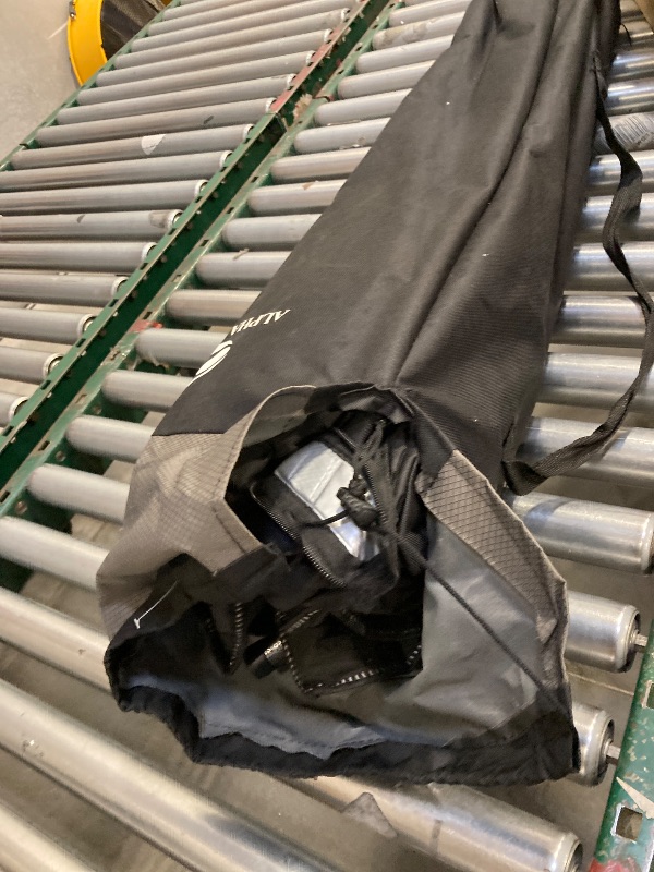 Photo 1 of  ALPHA CAMP Oversized Camping Folding Chair, Heavy Duty Support 450 LBS Steel Frame Collapsible Padded Arm Chair with Cup Holder Quad Lumbar Back, Portable for Outdoor 