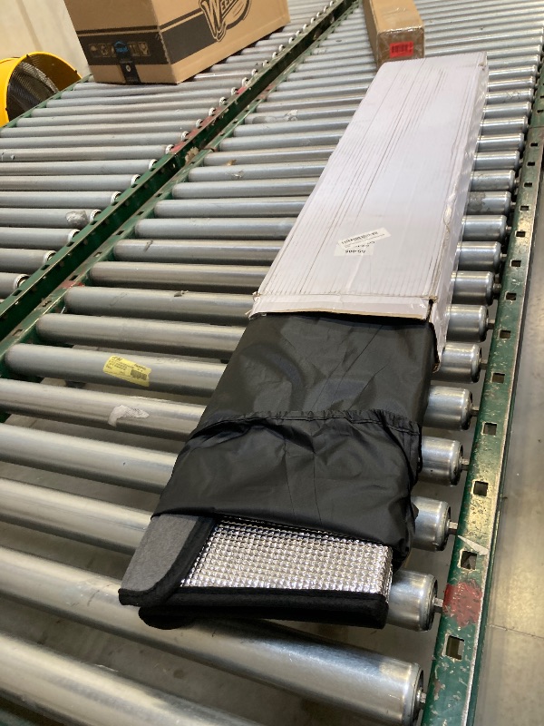 Photo 1 of  Autotech Park Foldable Sunshade Compatible with 2008-2016 Chrysler Town & Country Mini Van, Custom-fit Windshield Sun Shade 