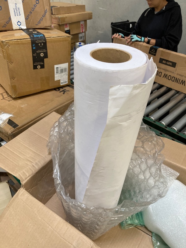 Photo 1 of  PM Company Perfection Amerigo/Plan 24 Inches X 100 Feet, , White, 1 per Carton (45161) 