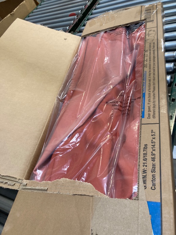 Photo 1 of  PHI VILLA 13ft Outdoor Market Umbrella Double-Sided Twin Large Patio Umbrella with Crank, Orange Red 