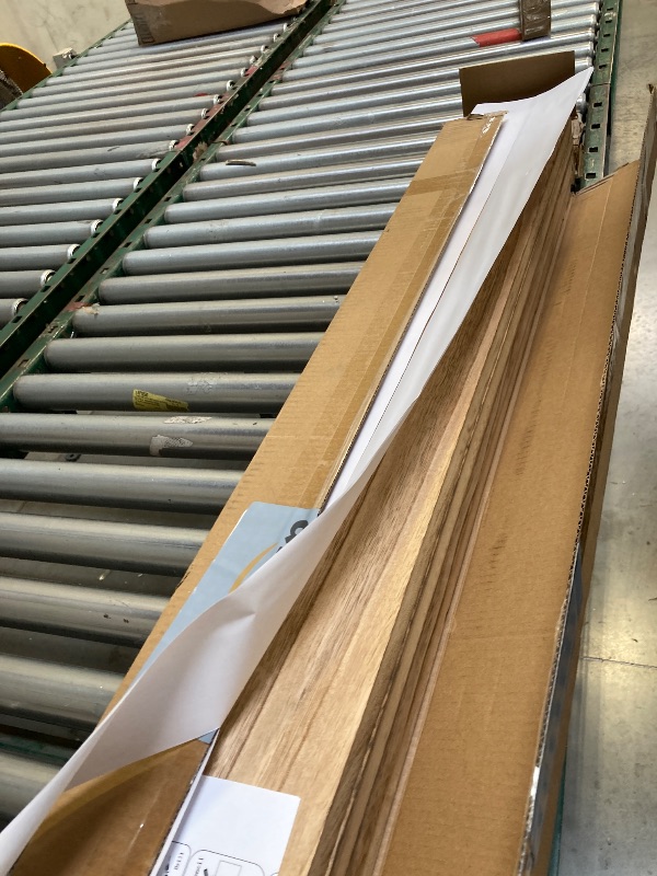 Photo 1 of  48 Inch Light Wood Floating Shelves for Wall Rustic Wall Shelf for Bedroom Living Room Set of 4 