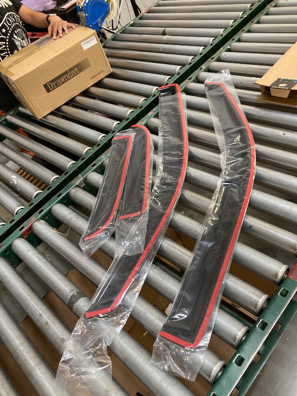 Photo 1 of  in-Channel HHR Sun/Rain Guard Shade Deflector Window Visors Compatible with 2006-2011 Chevy HHR 4 Door Models 